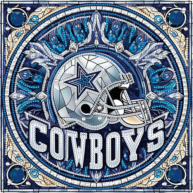 NFL Dallas Cowboys - Special Shaped Diamond Painting - 30*30CM