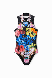 M. Christian Lacroix floral bodysuit