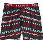 Men's Buck Naked Pattern Boxers