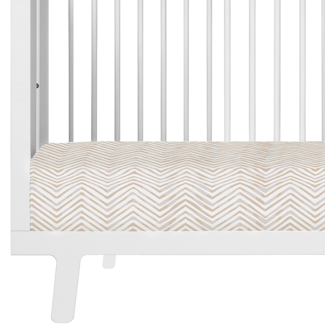 Organic Crib Sheet - Herringbone