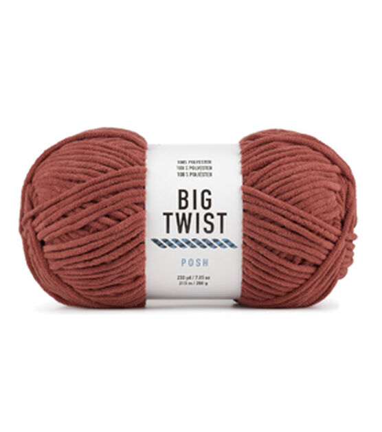 233yds Posh Bulky Polyester Yarn by Big Twist