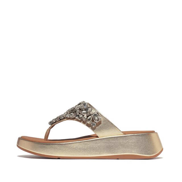 Women's F-Mode Leather Flip-Flops | FitFlop US