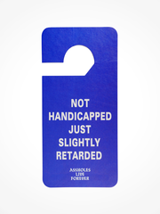 Not Handicapped Air Freshener