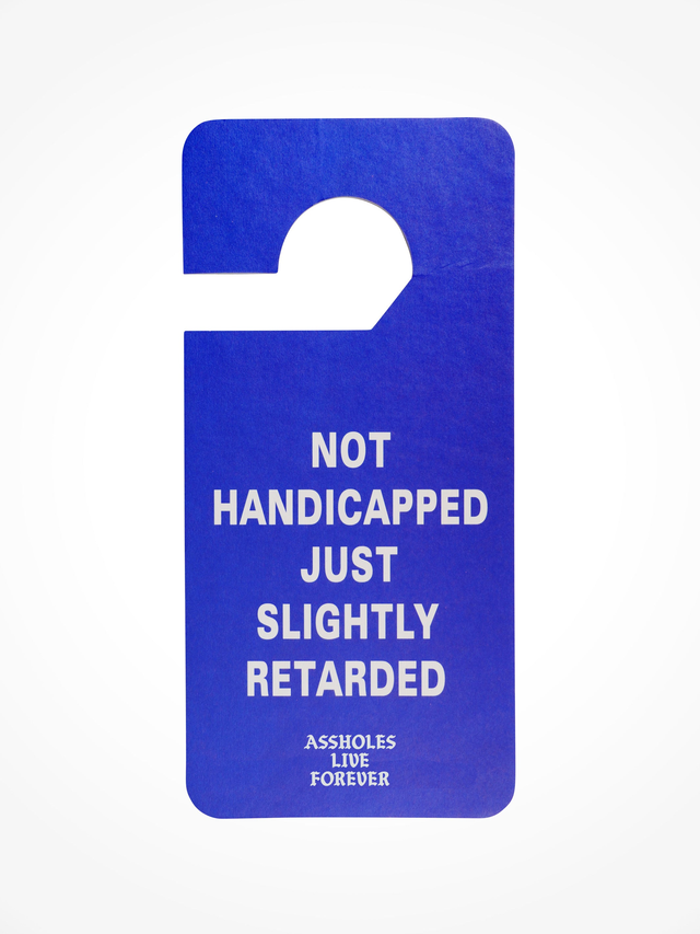 Not Handicapped Air Freshener