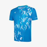 Victor Unisex Tournament T-Shirts T-50015M (Ibiza Blue)