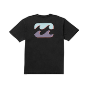 Billabong Decal Regular Wave Wash Men's S/S T-Shirt - Washed Black