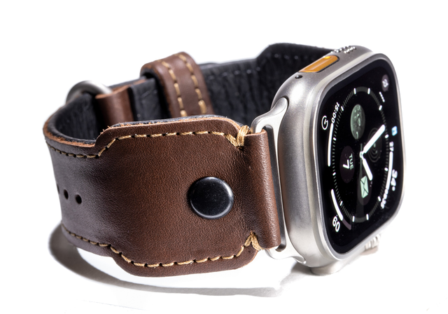 The Pilot Leather Strap For Apple Watch and Watch Ultra