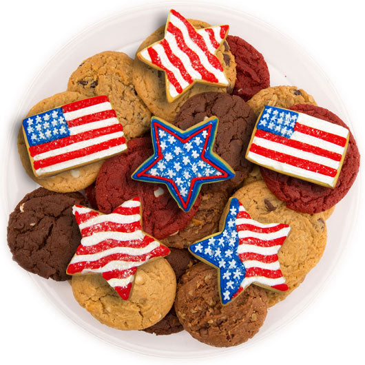 Stars and Stripes Cookie Tray