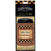 Warm Caramel Brulee™- "Fresh Cargo", Scent for the Car (2-PACK)