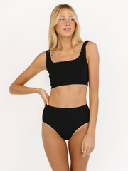 Black Scoop Bralette