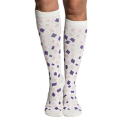 Socks With Compression - Loganberry Brush