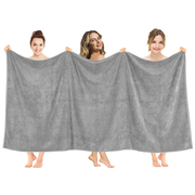 40x80 Inch Bath Sheet OVERSIZED 100% Ring Spun Cotton, Luxury, Maximum Softness, Extra Large Bath Towel