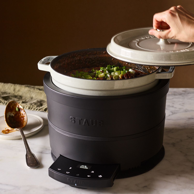Staub Induction Multi-Cooker for 5.5-Quart Cocotte, 5 Settings | Food52