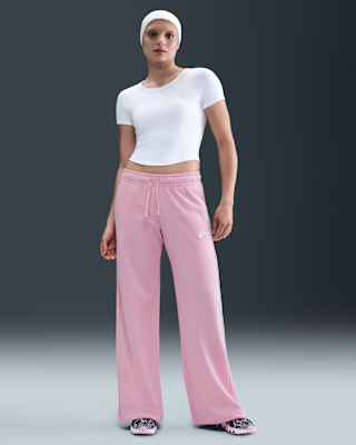 Nike Sportswear Club Fleece Women's Mid-Rise Wide-Leg Sweatpants