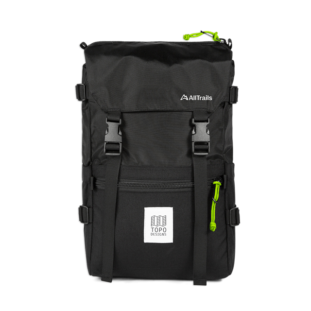 AllTrails × Topo Rover Pack - Black