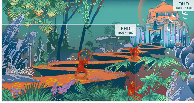 Kamvas 22 Series with Huion Keydial Mini 