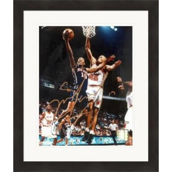 Autographed Sam Cassell Photograph - 8x10 ) #SC1 Matted & Framed