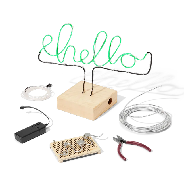 Electroluminescent Sculptures