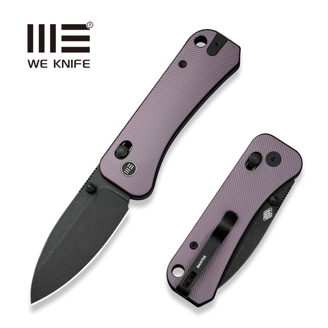 WEKNIFE Banter 2 Thumb Stud & Crossbar Lock Knife Aluminum Handle (2.87" CPM S35VN Blade) WE23075-2