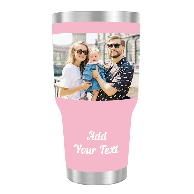 Custom Photo Tumblers Cup Personalized Travel Tumblers with Pictures