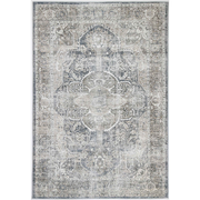 Distressed Vintage Kendra Ash in Grey Rug
