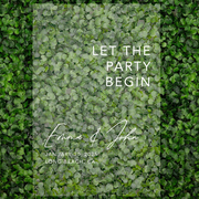 Custom Fall Wedding Acrylic Welcome Signs, 16 x 24 Inches