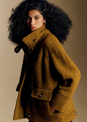 Léo Coat - Vert Bronze