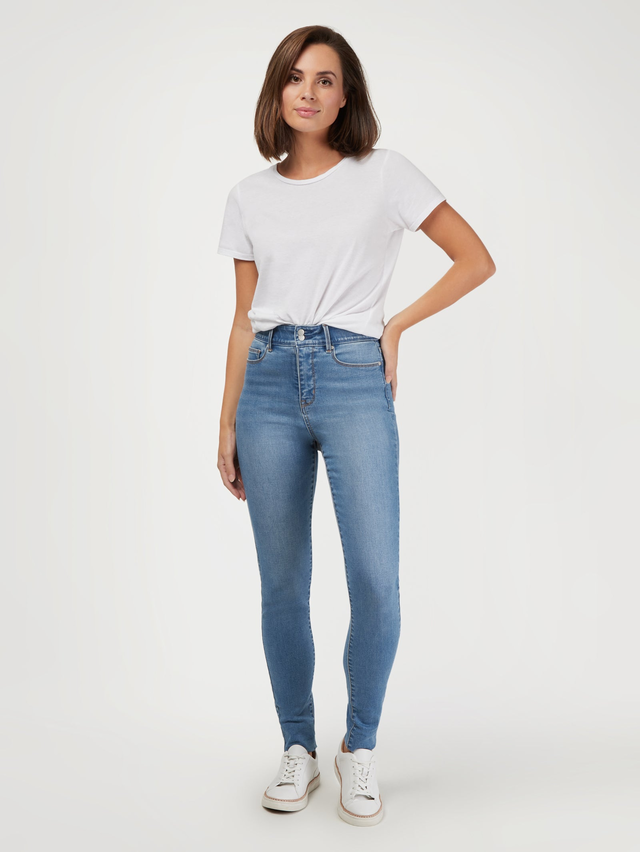 Tummy Trimmer Skinny Jeans WLC-13376-01R