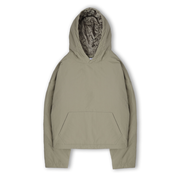 Padded Hooded Jacket - Khaki