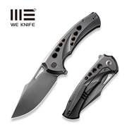 WEKNIFE Swiftfin Flipper & Thumb Hole Knife Titanium Handle (3.8" CPM 20CV Blade) WE23051-3