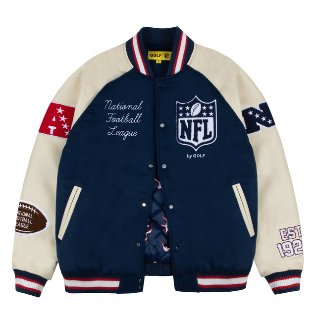 NFL LETTERMAN JACKET by GOLF WANG
