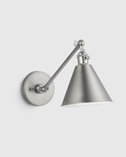 Conical Steel Wall Sconce