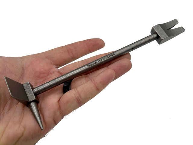 8" Ti Hooligan Forced Entry Tool - Titanium š„ Small Batch Finally In Stock! š„