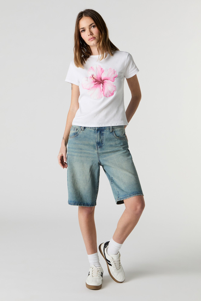 Vintage Medium Wash Jort