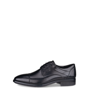 Men's ECCO® Citytray Leather Derby Shoe