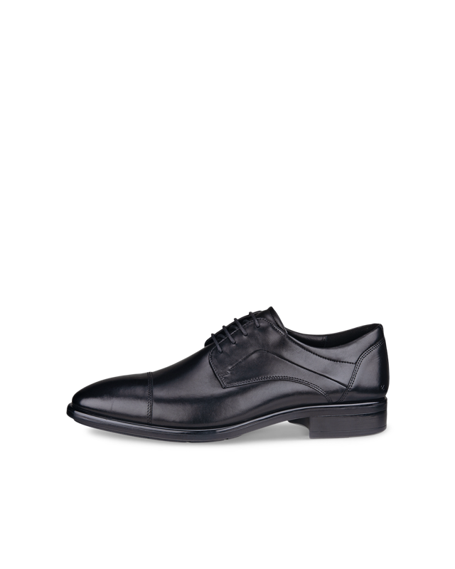 Men's ECCO® Citytray Leather Derby Shoe