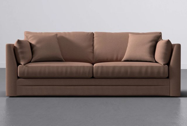 Austen Grey Oversized Foam Sofa with Modern Farmhouse Style