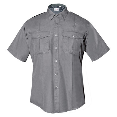 Flying Cross Fx Class B Style Short Sleeve Shirt Oxford Grey