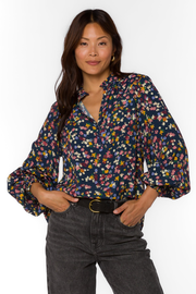 Avena Multi Ditsy Floral Blouse