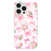 Posie Pink Bow iPhone Case