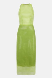 Winslet Dress in Green Jelly Sequins