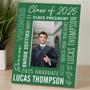 All About Grad Personalized Picture Frame - 4x6 - Vertical