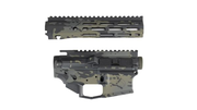 Black Multicam Cerakote Enhanced Upper and Lower with 9” Logic Set