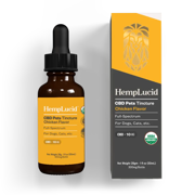 Organic Full-Spectrum CBD for Dogs & Pets Tincture - Chicken Flavor