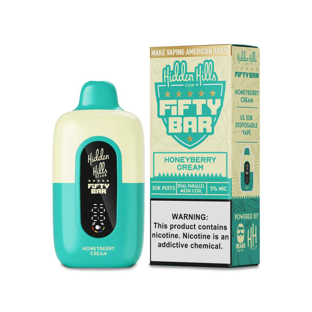 Hidden Hills x Fifty Bar Disposable (20000 Puffs)