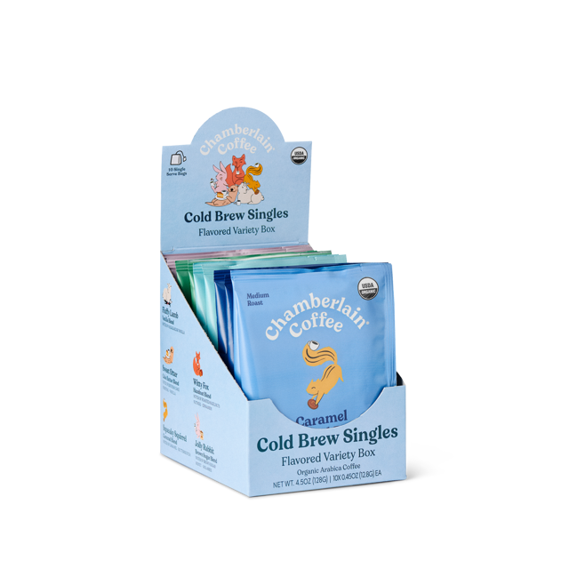 flavored variety cold brew singles