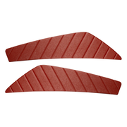 2010-2014 Ford Mustang Molded Door Panel Inserts (Left+Right Pair) - 1014FMD