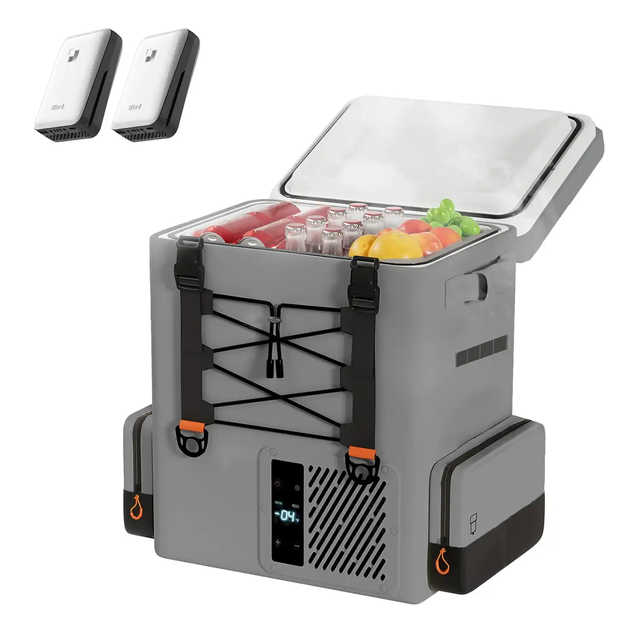 Litheli FrozenPack: The First Backpack Car Fridge|Includes 2 x 4.0Ah Batteries options
