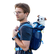Kloud | Ultra-Light Mesh Dog Backpack with Inflatable Frame