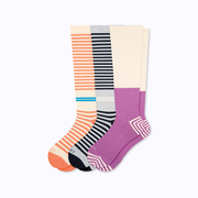 CloudCotton Compression Socks - 3 Pack Bundle